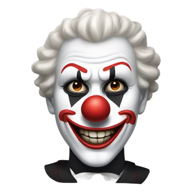 art the clown (terrifier iii) sticker