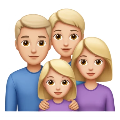 family bright skin sticker