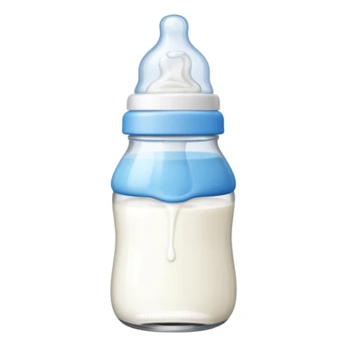Baby bottle. sticker