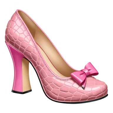 Betsey Johnson style spam meat shoe sculpture  sticker