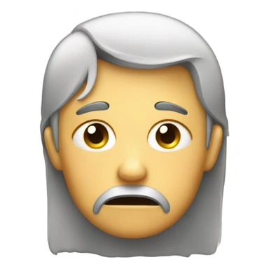 Tired person with dark circles sticker