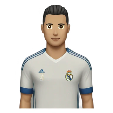 Ronaldo sur baleine sticker