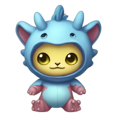 baby Digimon creature sticker