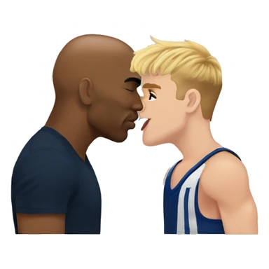 jake paul kissing mike tyson sticker