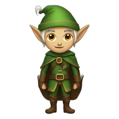 rogue elf sticker