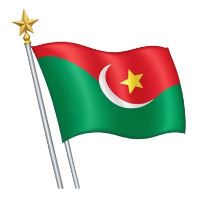 Flag of Recpublic Dagestan sticker