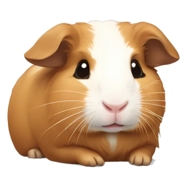 Guineapig laying down  sticker