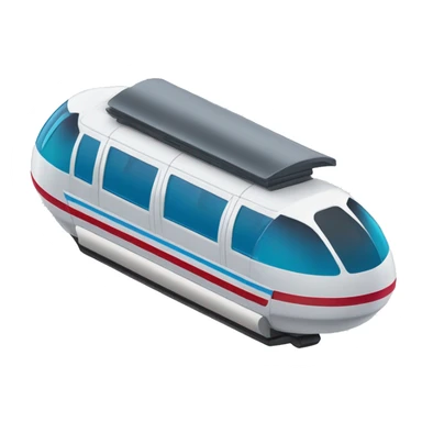 Disney world iconic monorail sticker