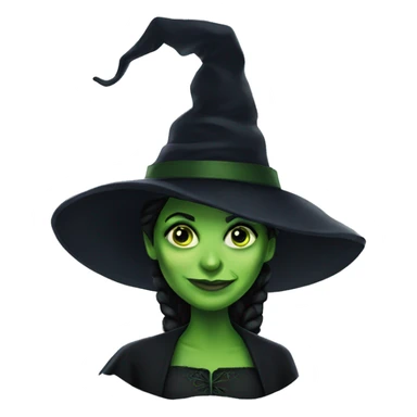 elphaba from wicked sticker