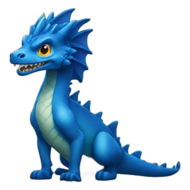 Dracaufeu blue sticker
