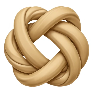two  Rope Knot  sticker