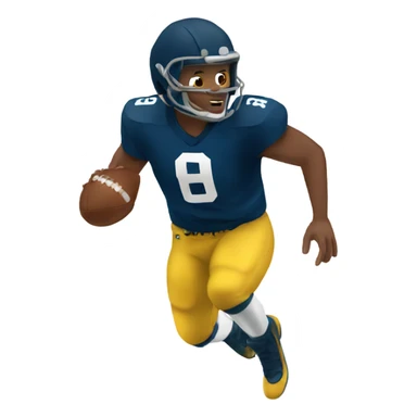 Quarterback sticker