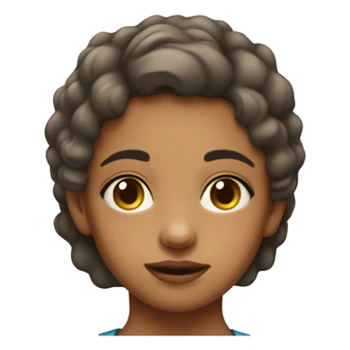 Make girl that wants to be a boy with 2 moles on lip sticker