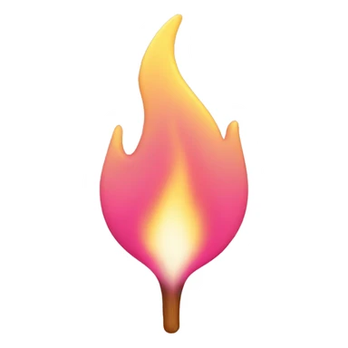 Flame-pink-pastel-shade  sticker