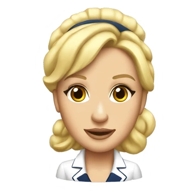 britney spears flight attendant sticker