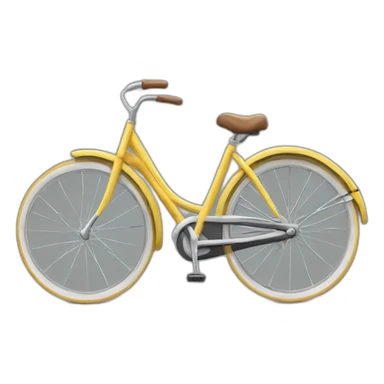 sur un vélo sticker