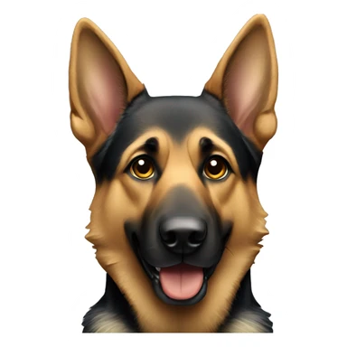 German shepherd sticker