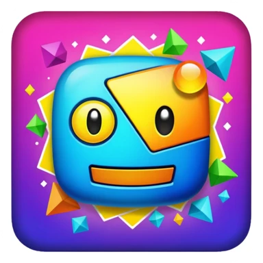 Geometry dash sticker