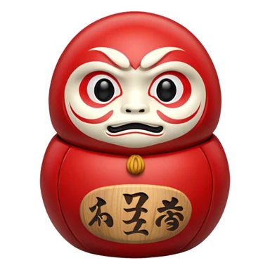 Daruma Figure sticker