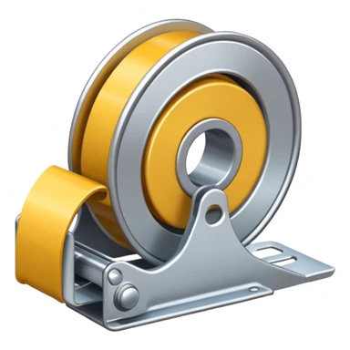 carrete de cinta abierta sticker