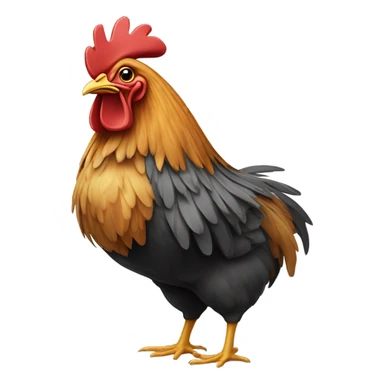 Chicken butt sticker