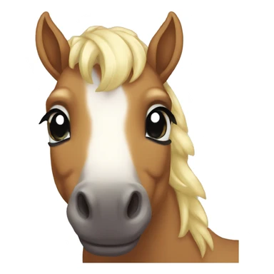 baby horse sticker