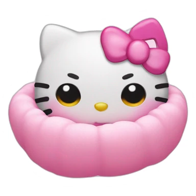 Hello Kitty whit sticker