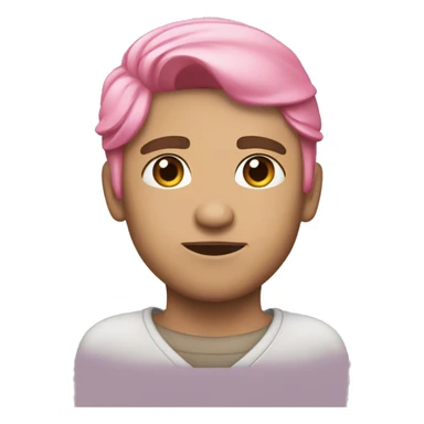 Moño rosado sticker