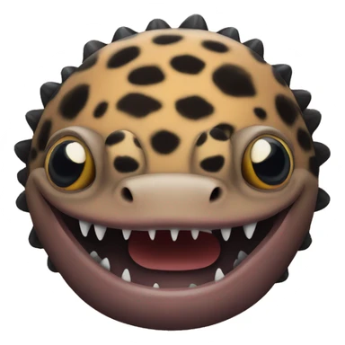 Gila Monster Face sticker