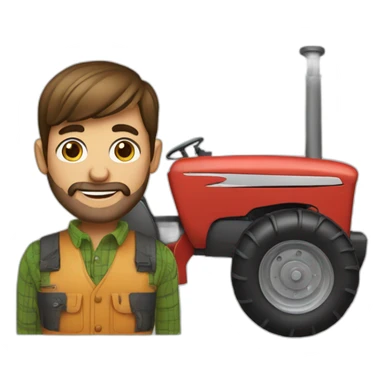 Torretto with a tractor  sticker