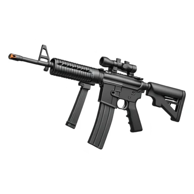 M4 rifle  sticker