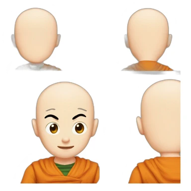 Krillin skin sticker