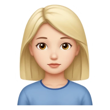 دختر آرام  sticker