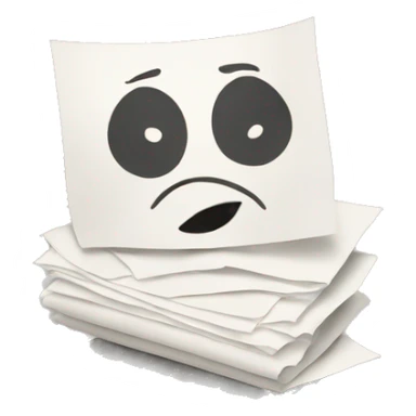 Stapel Papier sticker