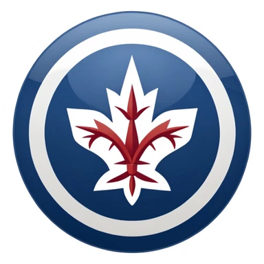 Winnipeg jets logo sticker