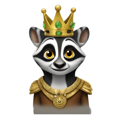 king julian sticker