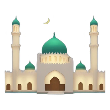 Ramadhan masjid sticker