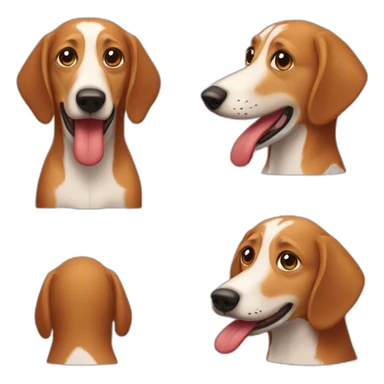 Perro salchicha disfrazado sticker