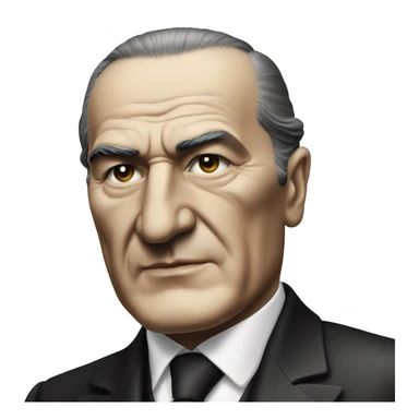 Ataturk face sticker