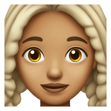 Hyperpigmentation girl sticker