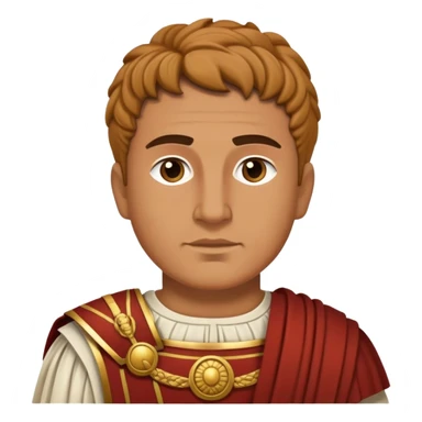 Publio Aurelio stazio, vestito da antico romano sticker