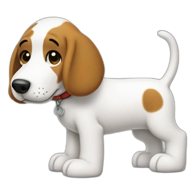 Snoopy chienne de vie sticker