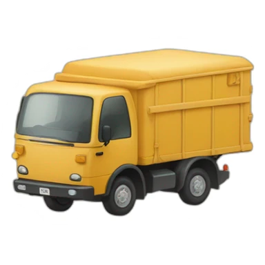 Camión de bolteo sticker