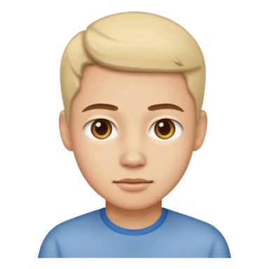 sprechendes Gesicht, neutral expression sticker