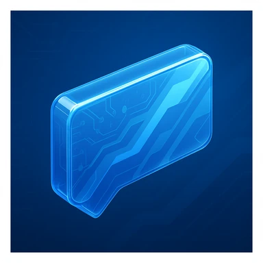 wide banner background with a blue color scheme, featuring soft circuit patterns and bold blue geometric patterns, futuristic, high-tech, visually striking, cohesive blend of subtle and bold elements, no text or logos sticker