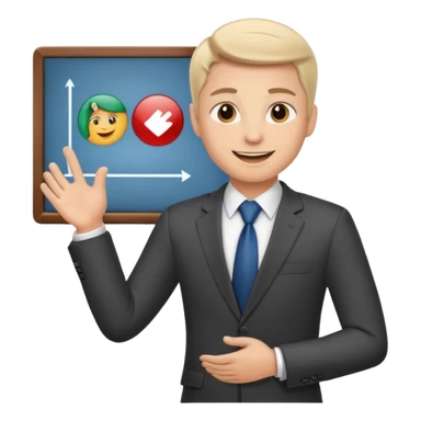 work exec presentation sticker