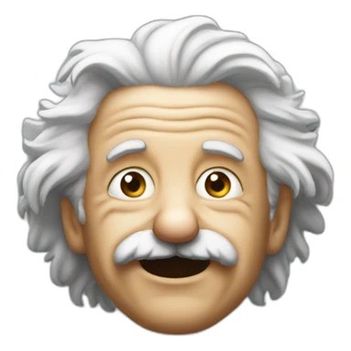 Einstein decepcionado sticker