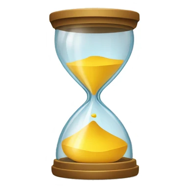 hour glass figure sticker