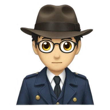 Detective Conan emoji sticker