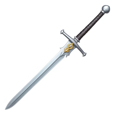 small cartoonish sword sticker